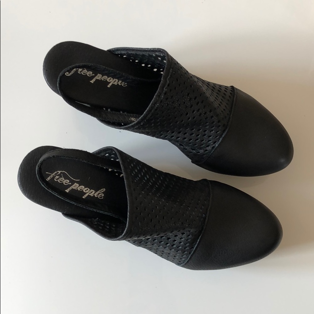 NWT Free People Logan Clog Shoes black 40 - Picture 10 of 14